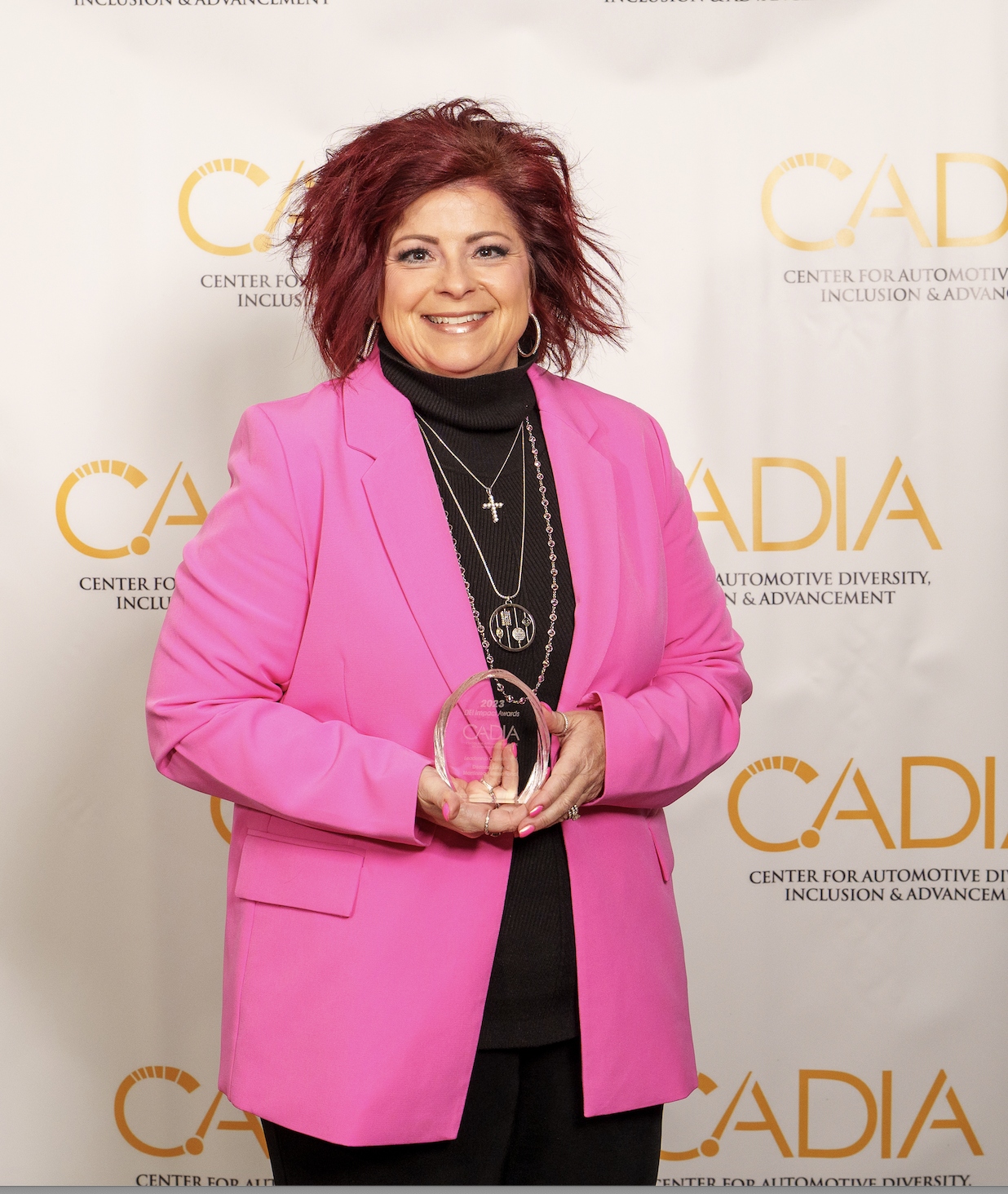Photo of CADIA Impact Award winner