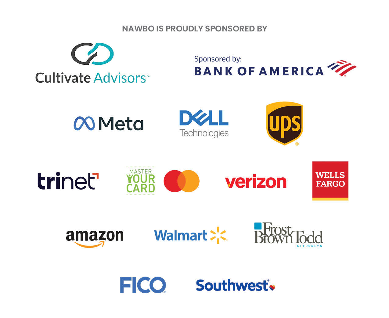 Proud Sponsors of NAWBO
