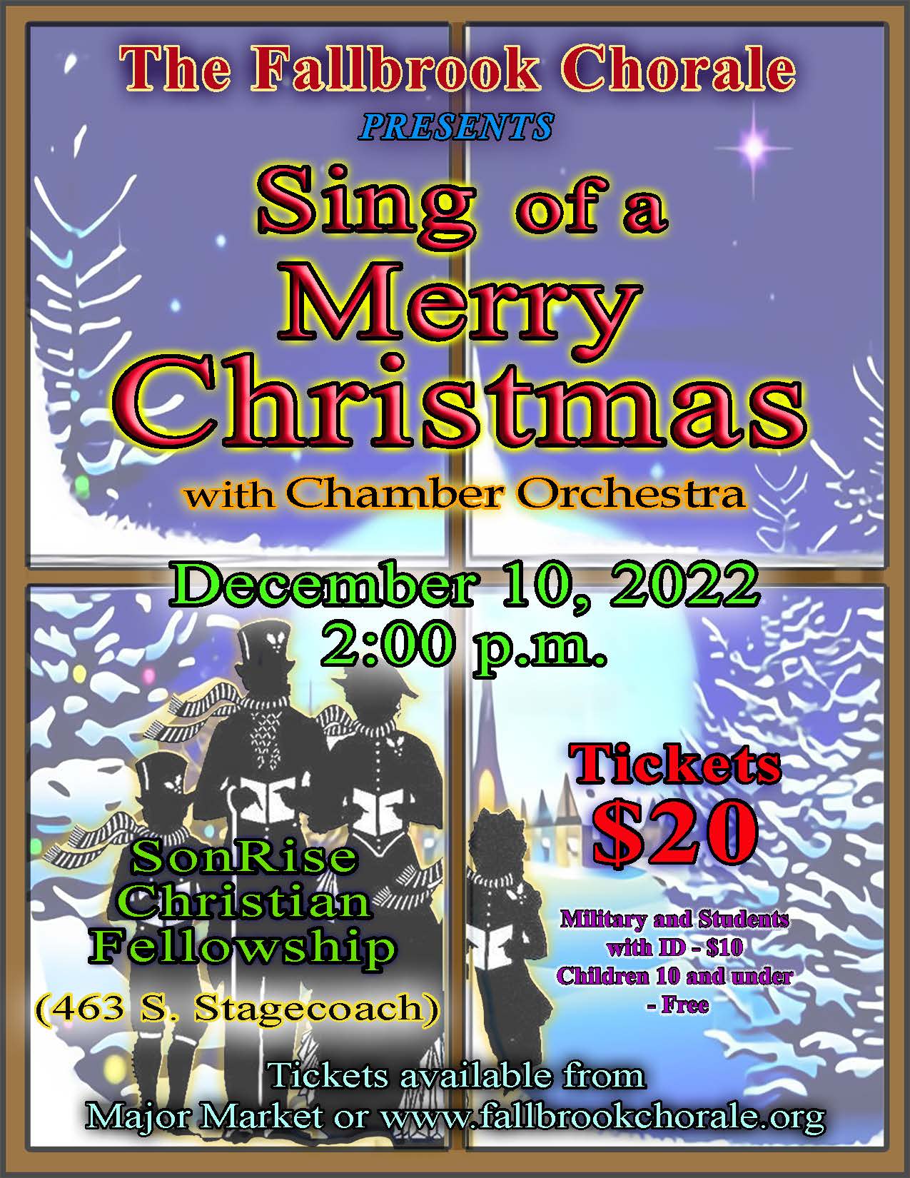 Sing of a Merry Christmas with Chamber Orchestra presented by The