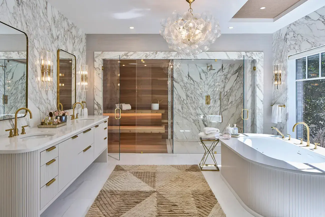 Photo Courtesy of National Kitchen & Bath Association; Design by Jennifer McGee