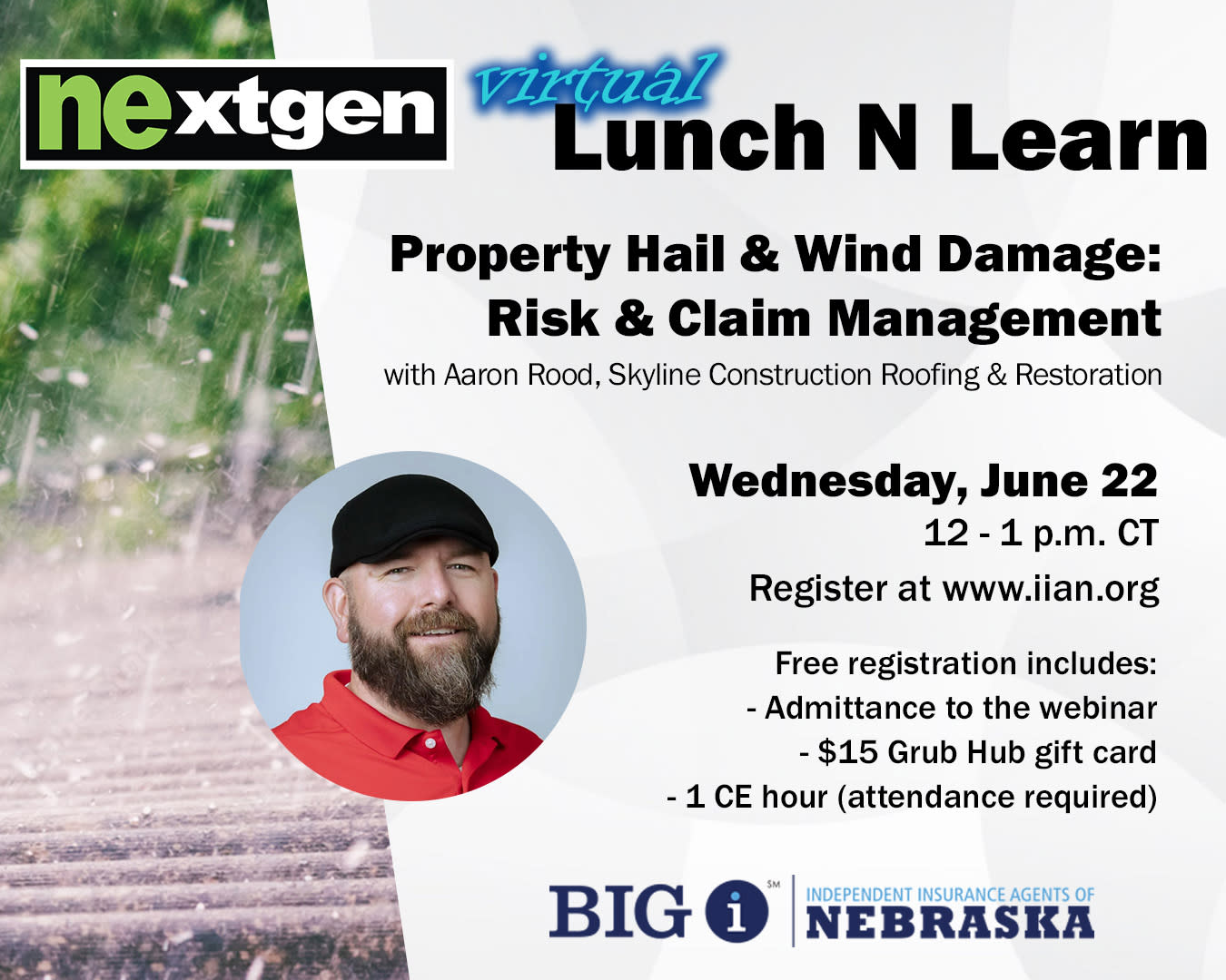 Nextgen Virtual Lunch N Learn - Property Hail & Wind Damage: Risk ...
