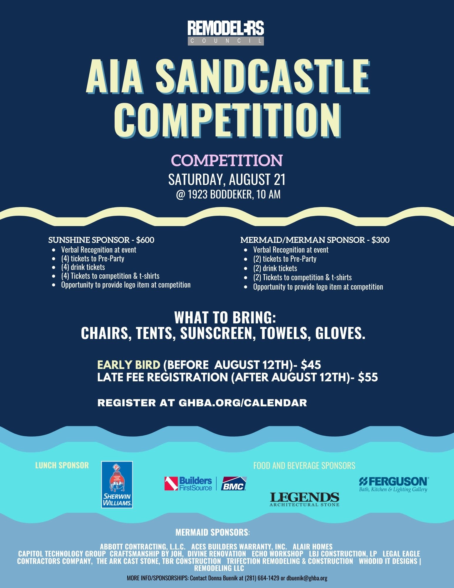 AIA Sandcastle Competition GHBA