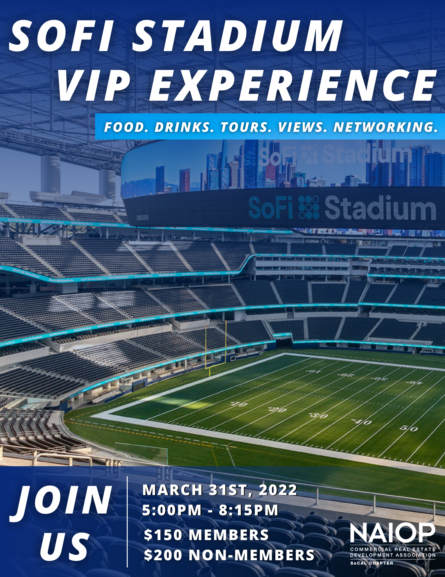 SoFi Stadium VIP Ticket experience. 