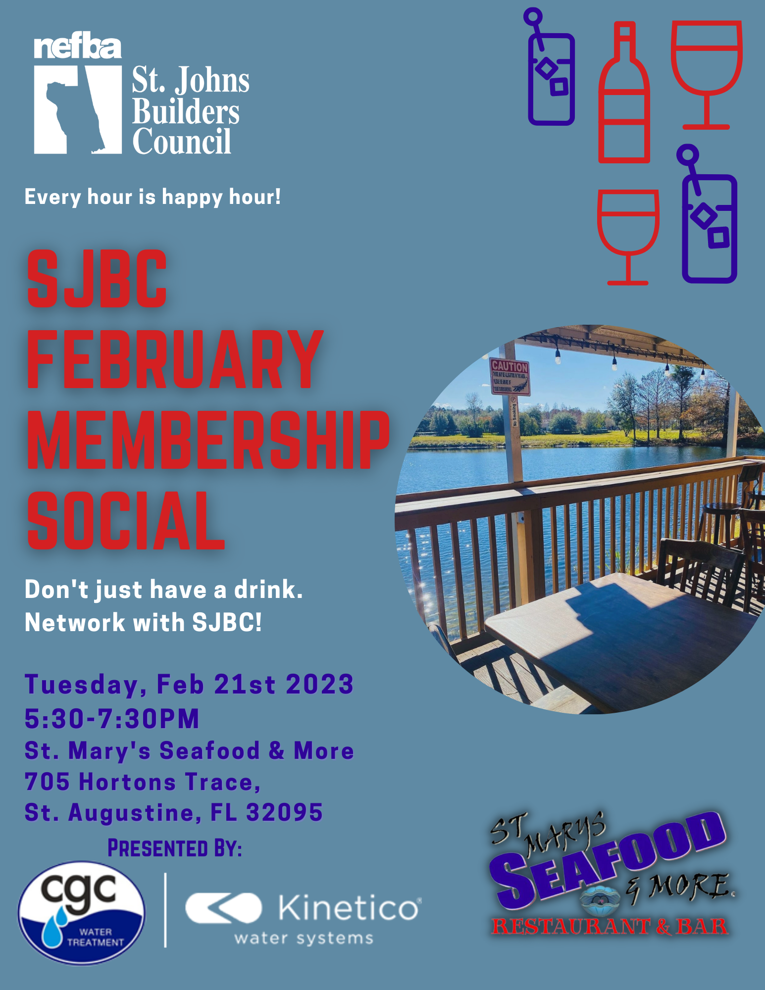 St Johns Builders Council Social NEFBA