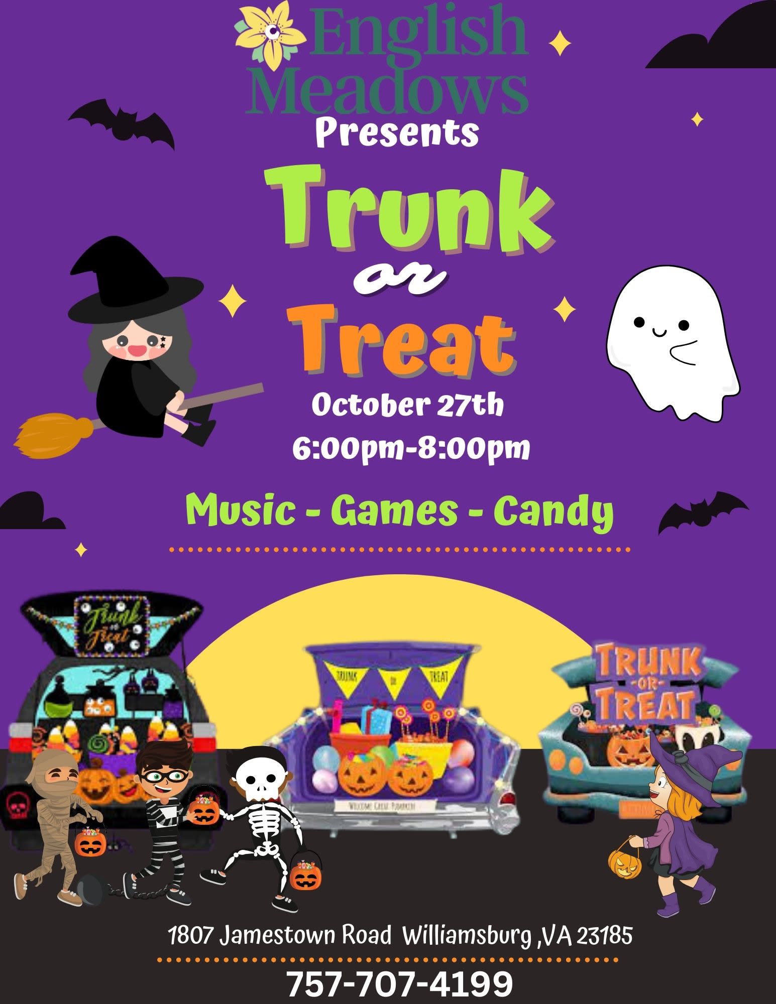 Trunk or Treat — Greater Williamsburg Chamber of Commerce