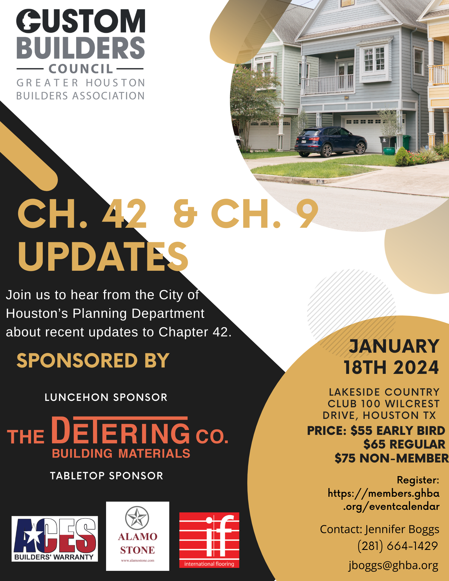 Custom Builders Council Meeting January 2024 Event Registration