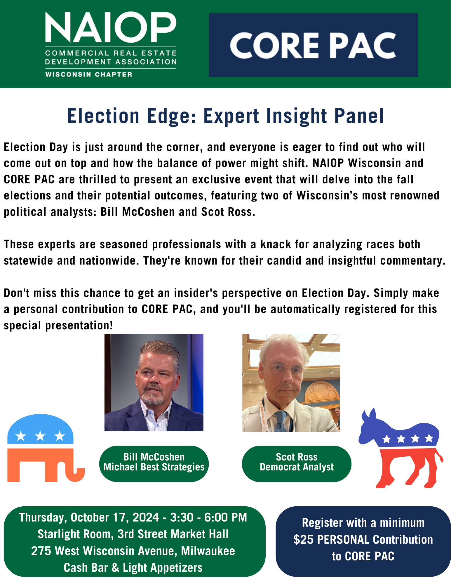 CORE PAC: Election Edge: Expert Insight Panel Event Registration