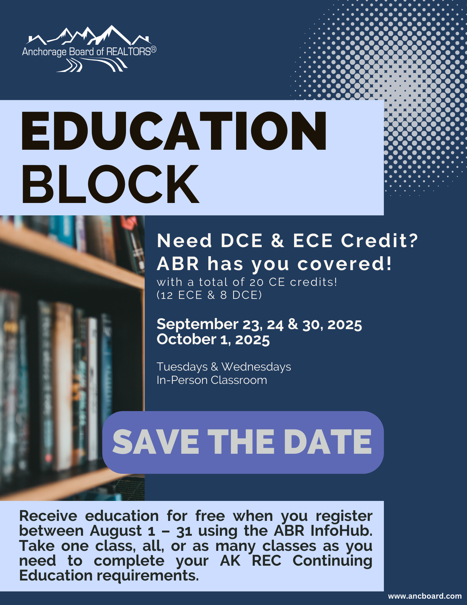 2025 ABR Education Block Need DCE & ECE Credits? Anchorage Board of
