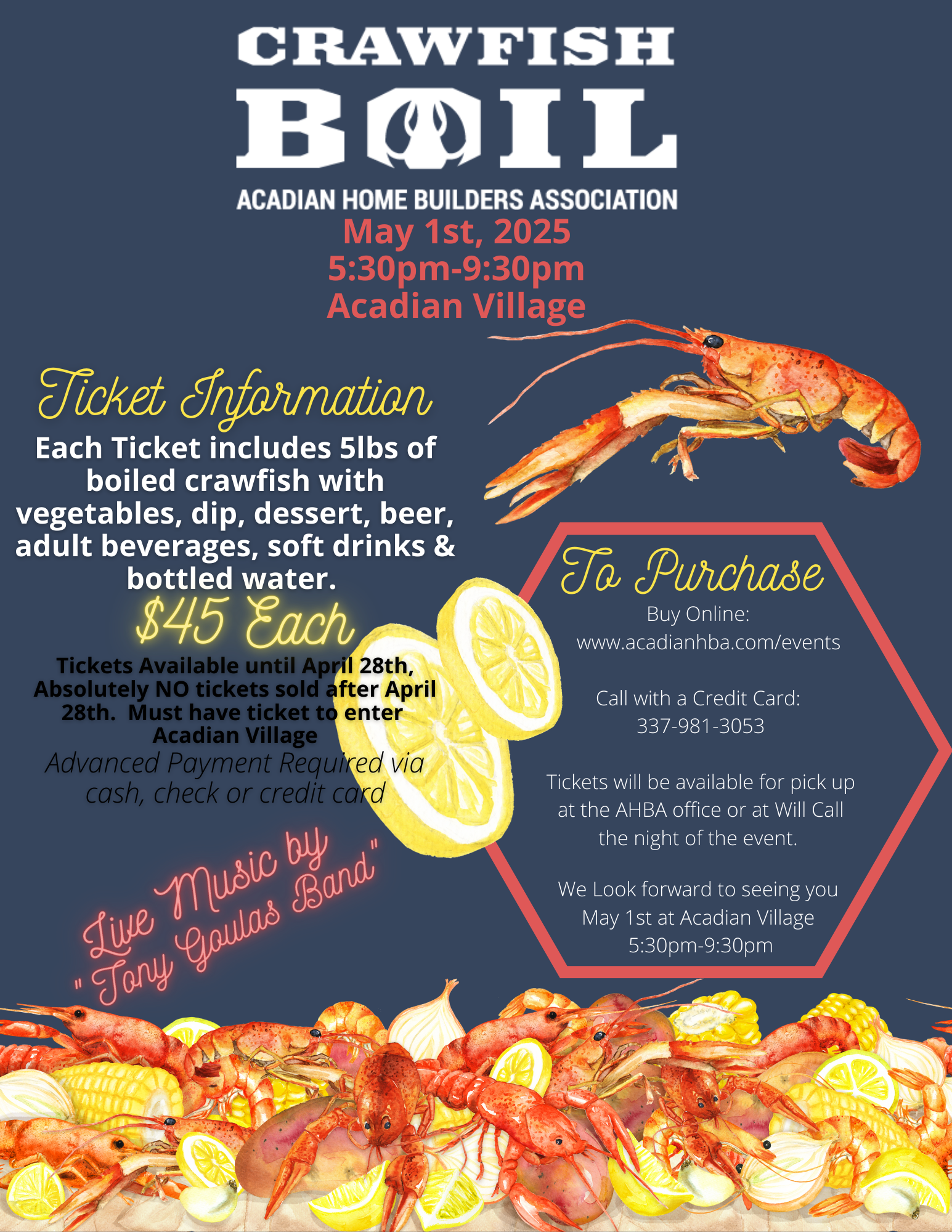 2025 Crawfish Boil Response status code does not indicate success: 403 ...