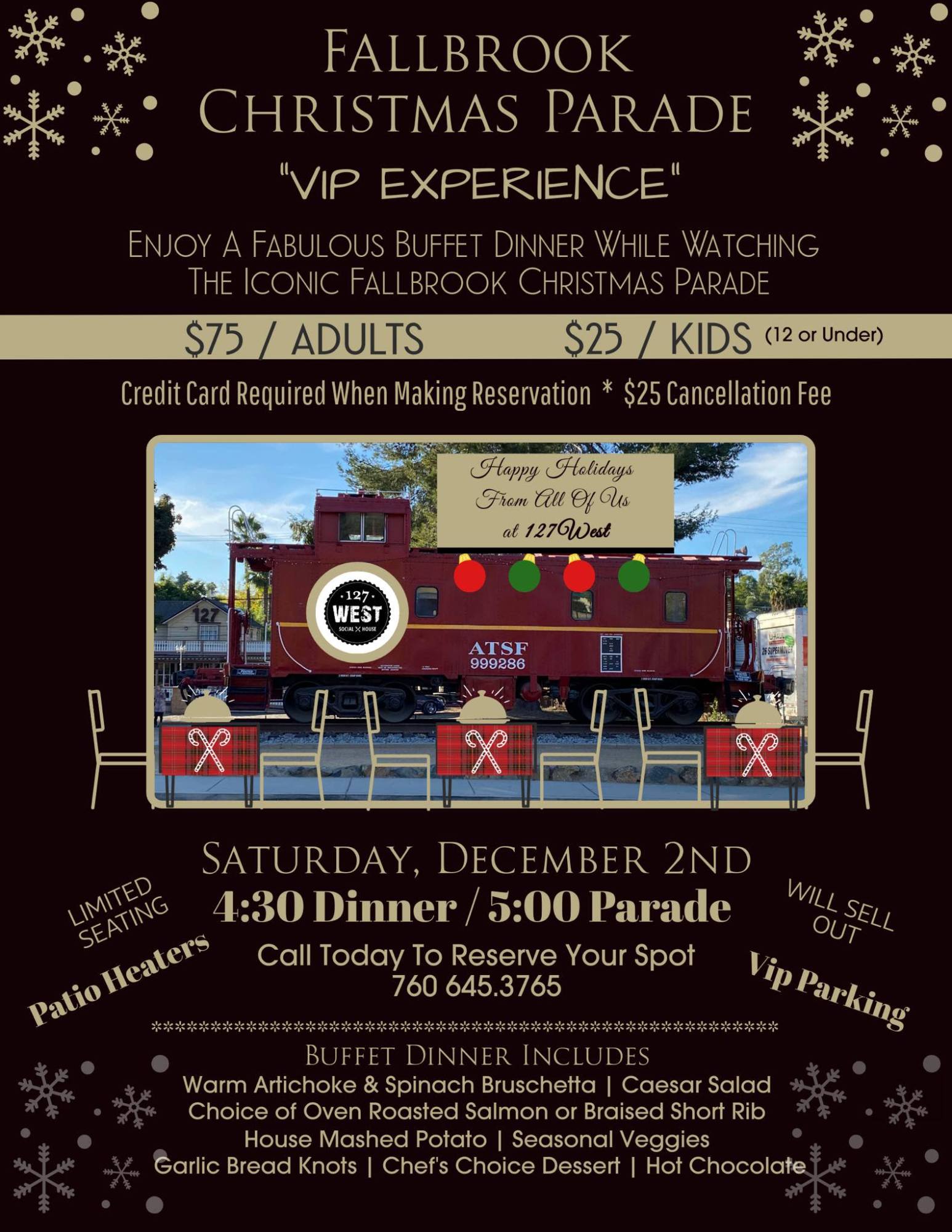 Fallbrook Christmas Parade "VIP Experience" Fallbrook Chamber of Commerce