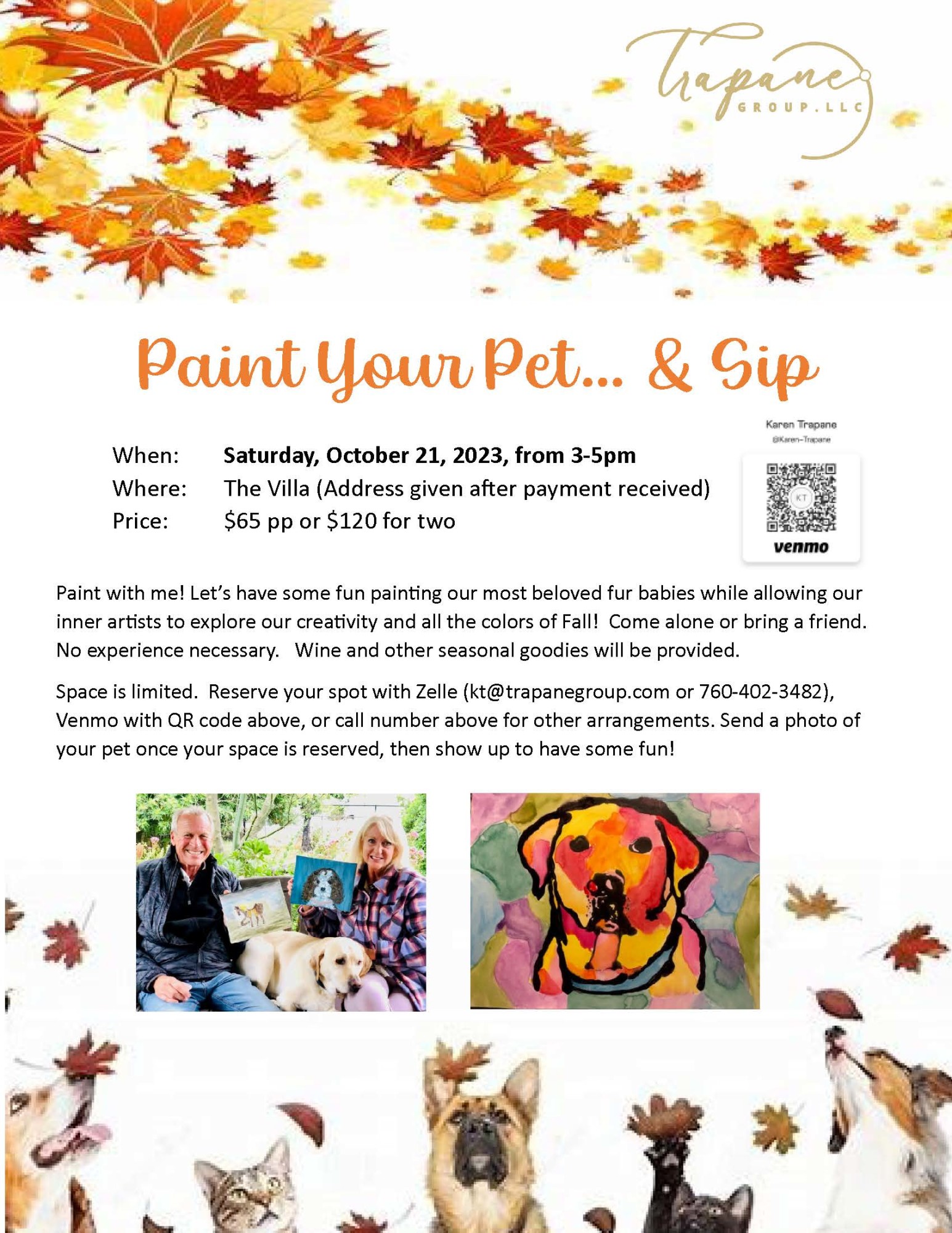 Paint Your Pet & Sip Fallbrook Chamber of Commerce