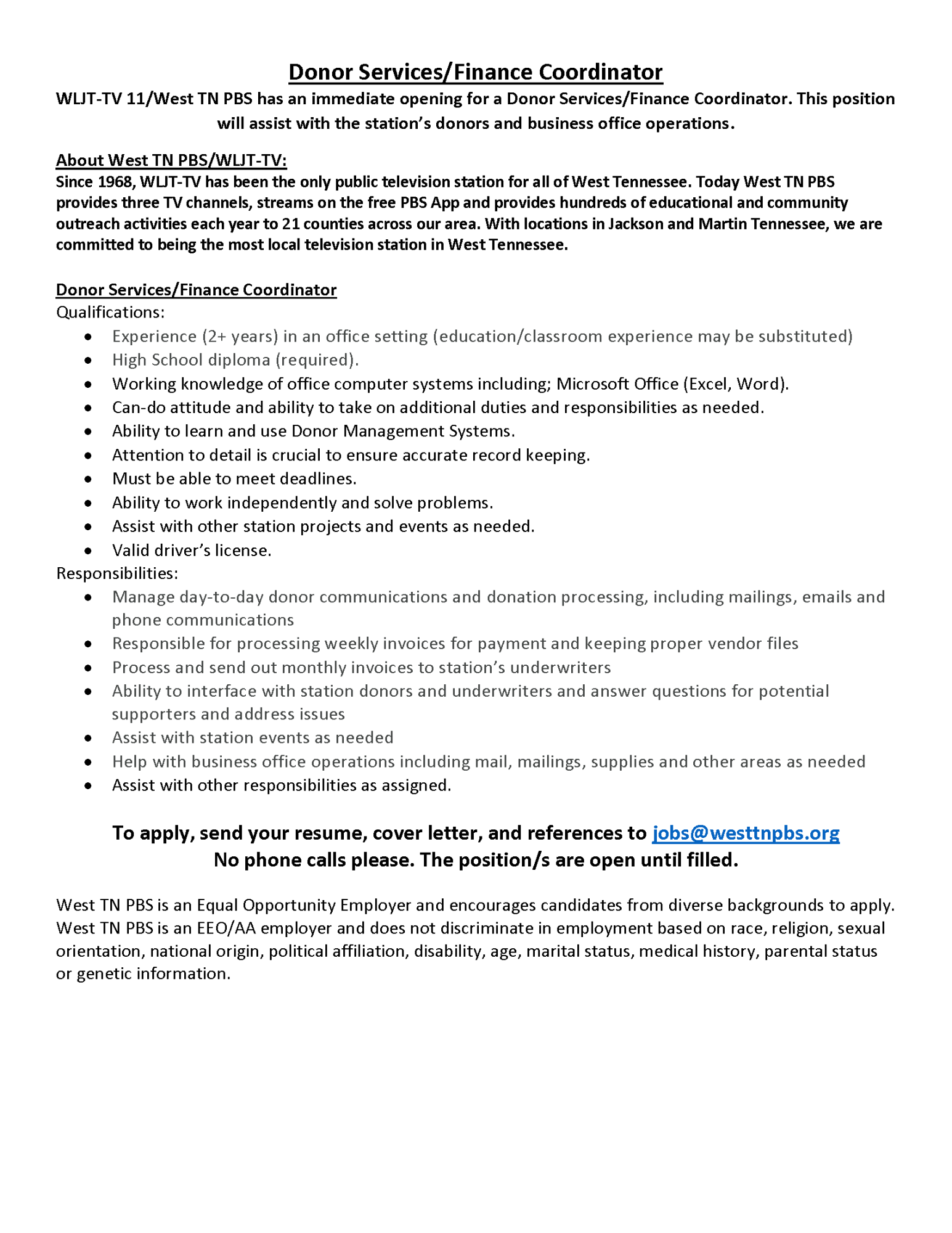 Donor Services Finance Coordinator Humboldt Chamber donor-services-finance-coordinator-humboldt-chamber