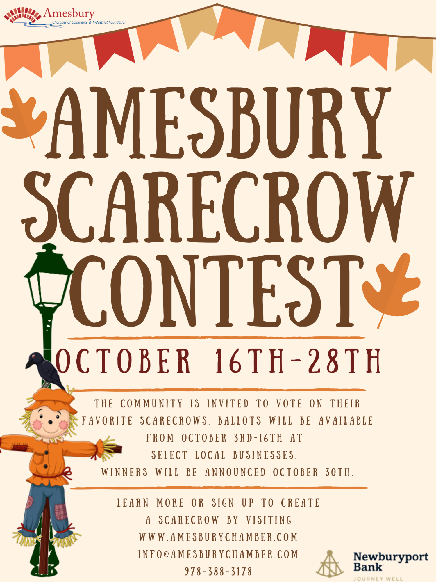 Amesbury Scarecrow Contest Our mission is to create positive change
