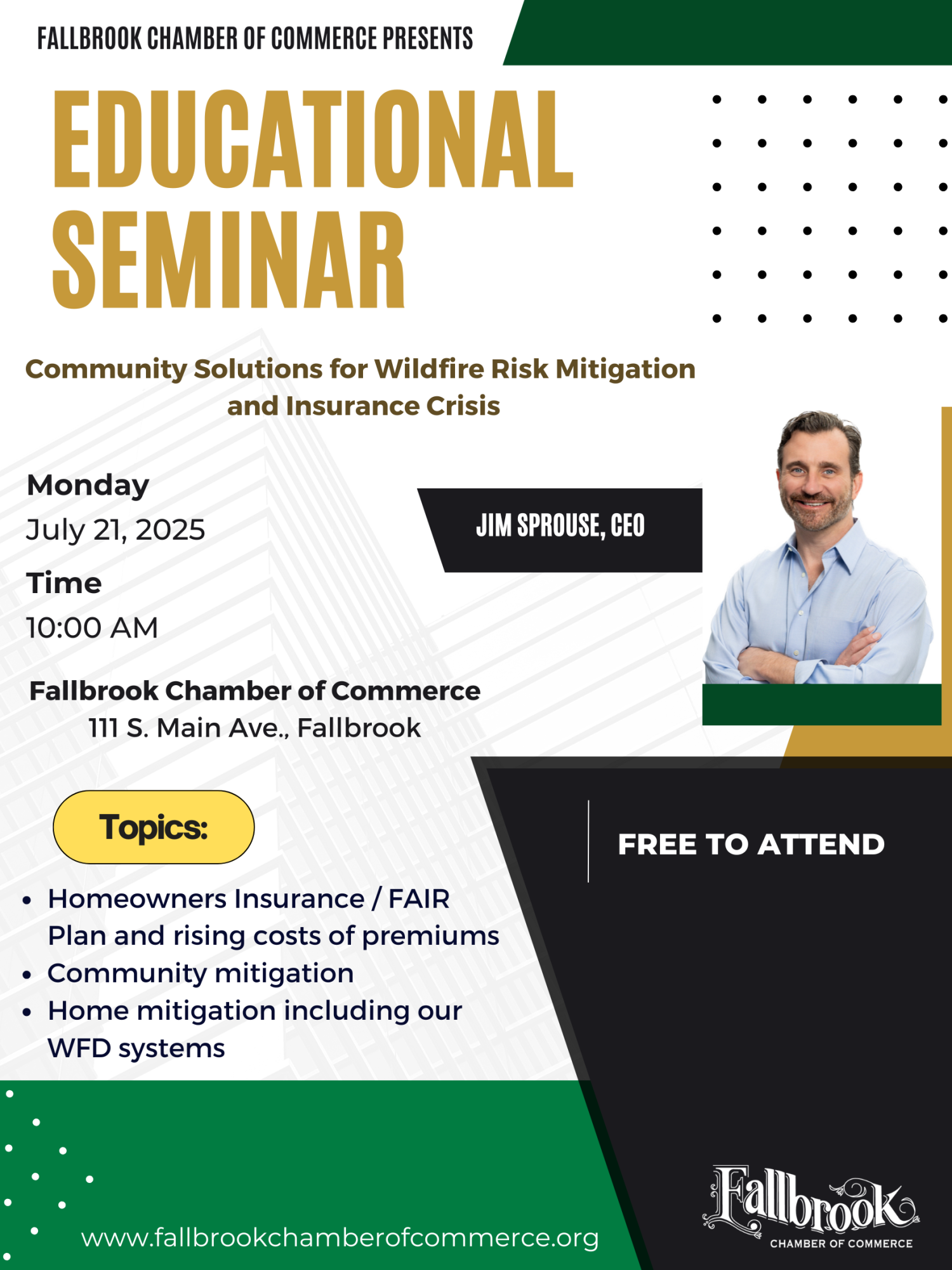 Ember Pro Educational Seminar - Community Solutions for Wildfire Risk Mitigation ...