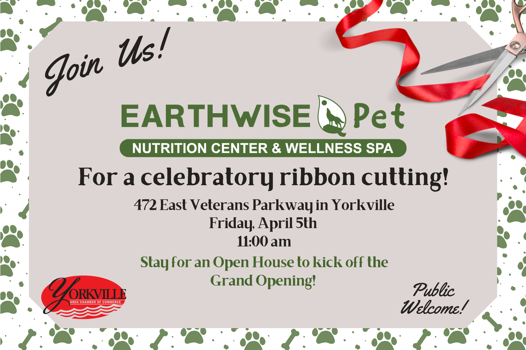 Ribbon Cutting: EarthWise Pet - Yorkville Area Chamber of Commerce
