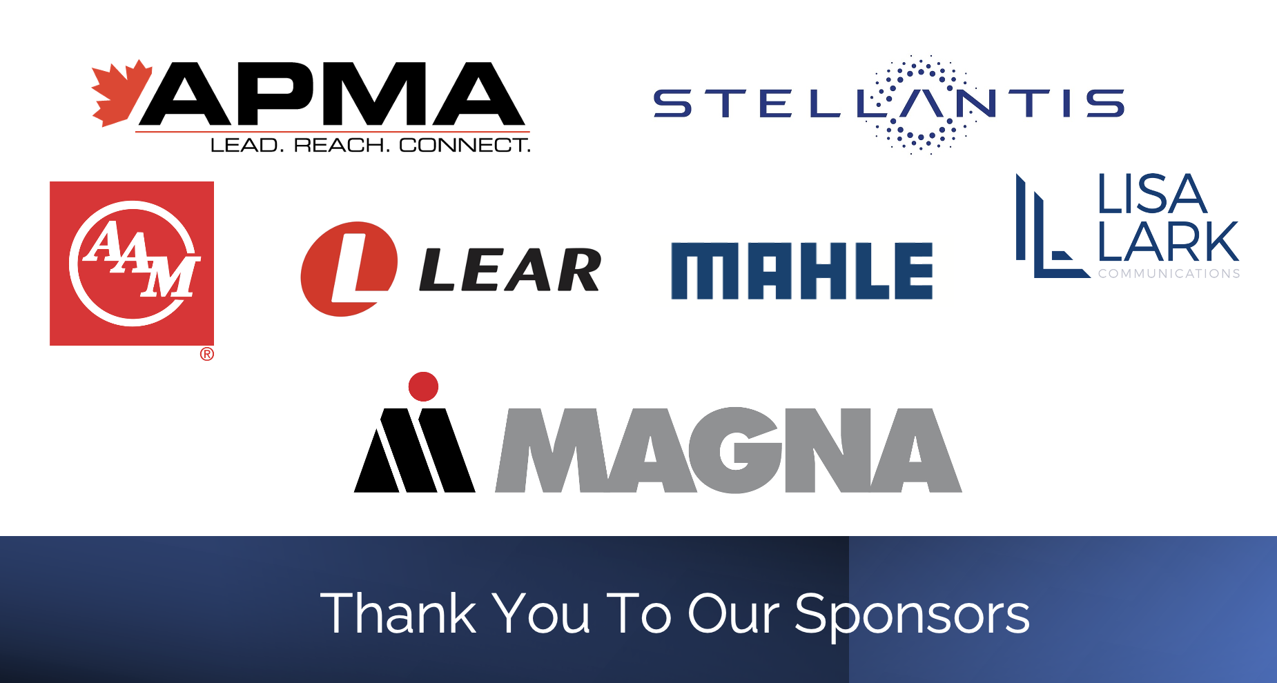 photo of impact award sponsors