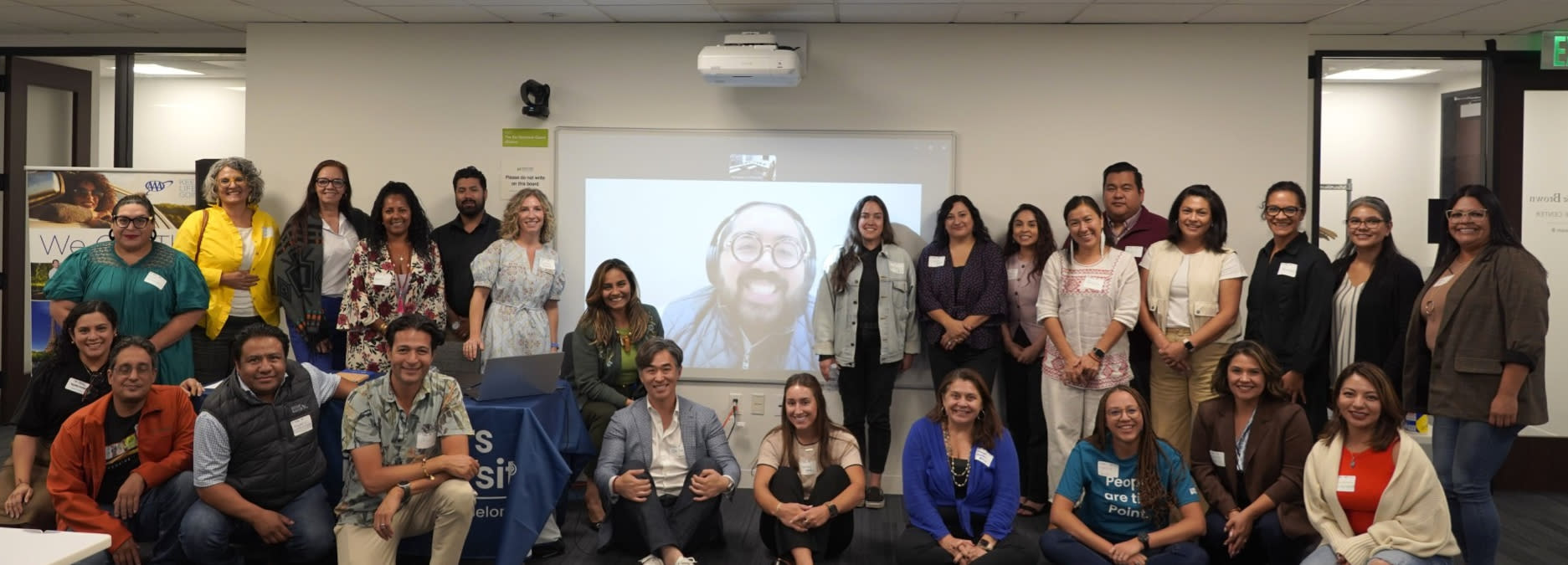 Latino PRG group at the Partners in Diversity office
