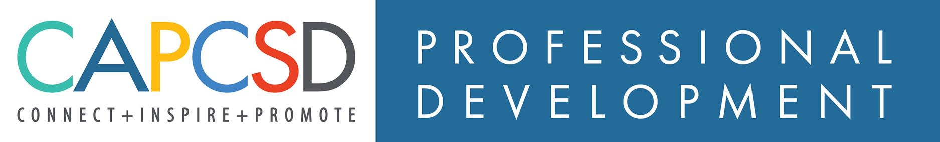 CAPCSD Professional Development banner
