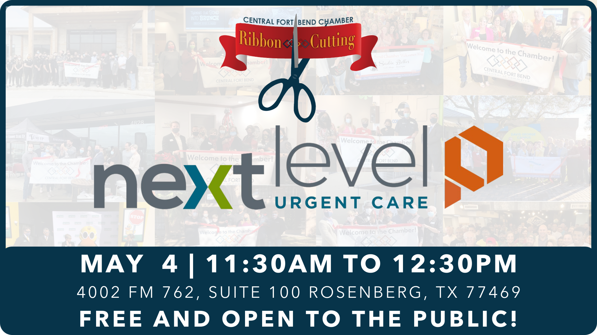 Ribbon Cutting Next Level Urgent Care Event Registration Ribbon Cutting Next Level Urgent Care Event Registration
