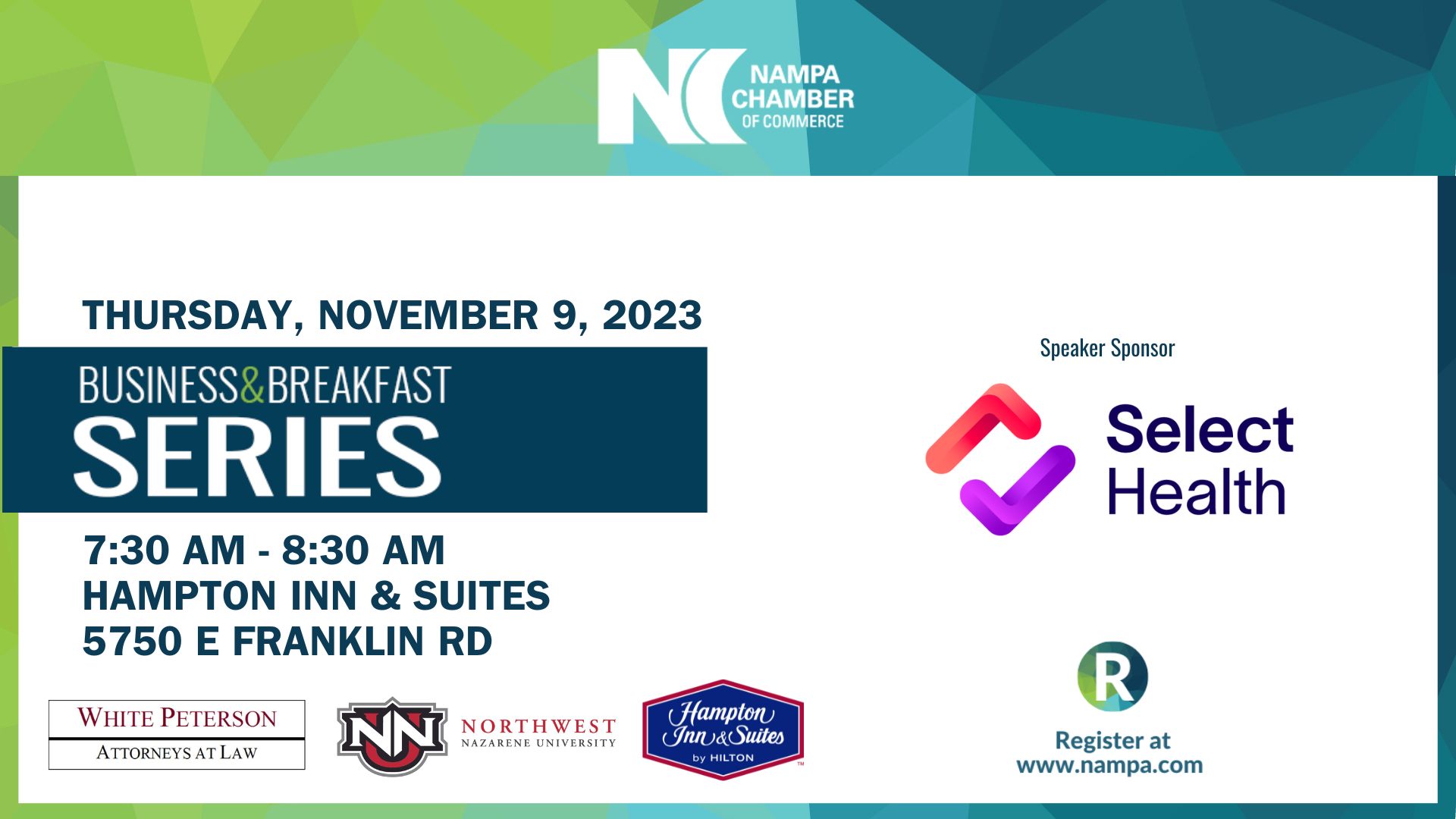 Business & Breakfast - Nampa Chamber of Commerce
