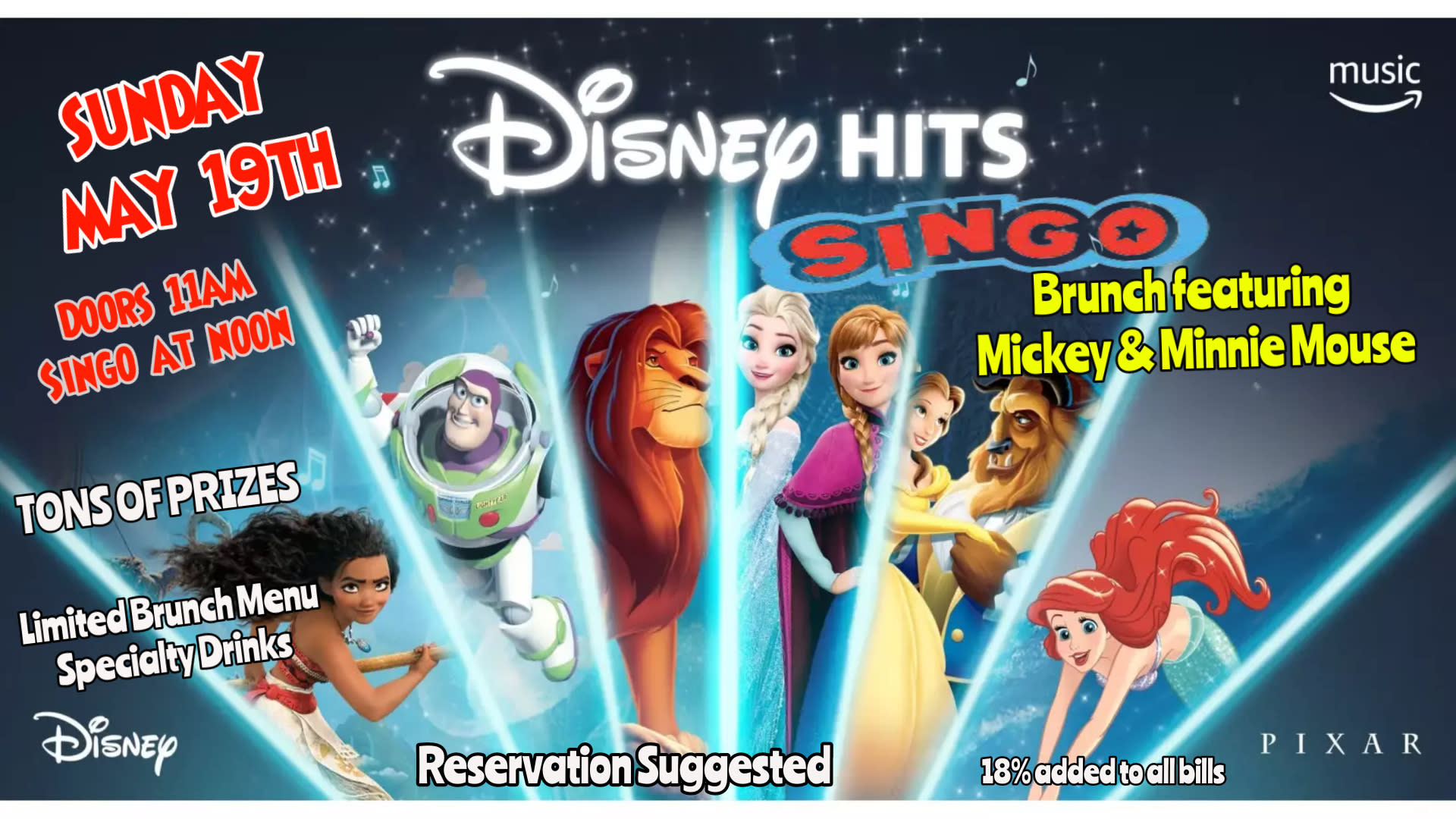 DISNEY Singo at Pinz Yorkville Area Chamber of Commerce