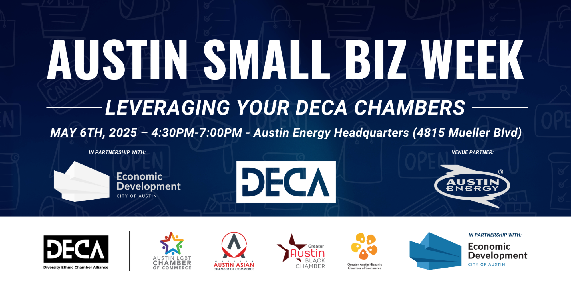 Deca Week Flyer Austin Small Business Week: Leveraging your DECA Chambers Austin LGBT ...