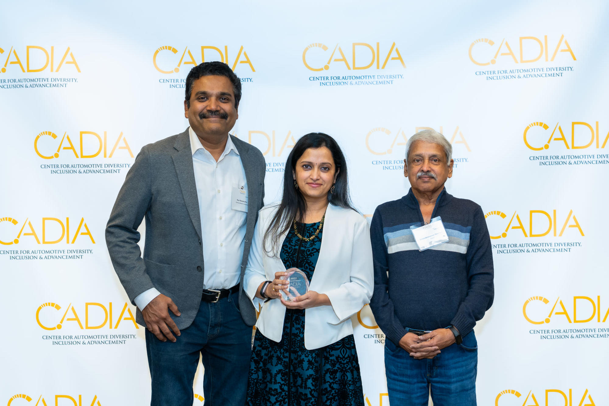 Photo of CADIA Impact Award winners