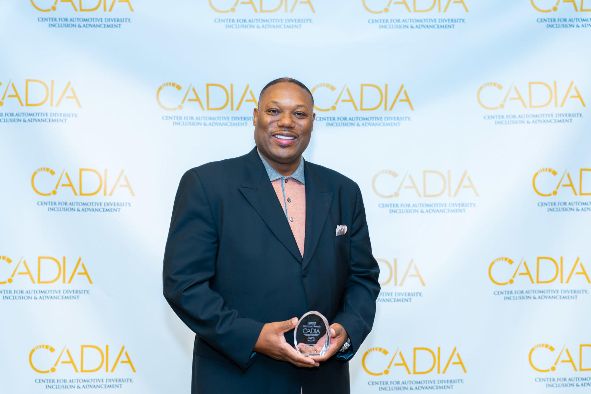 Photo of CADIA Impact Award winner