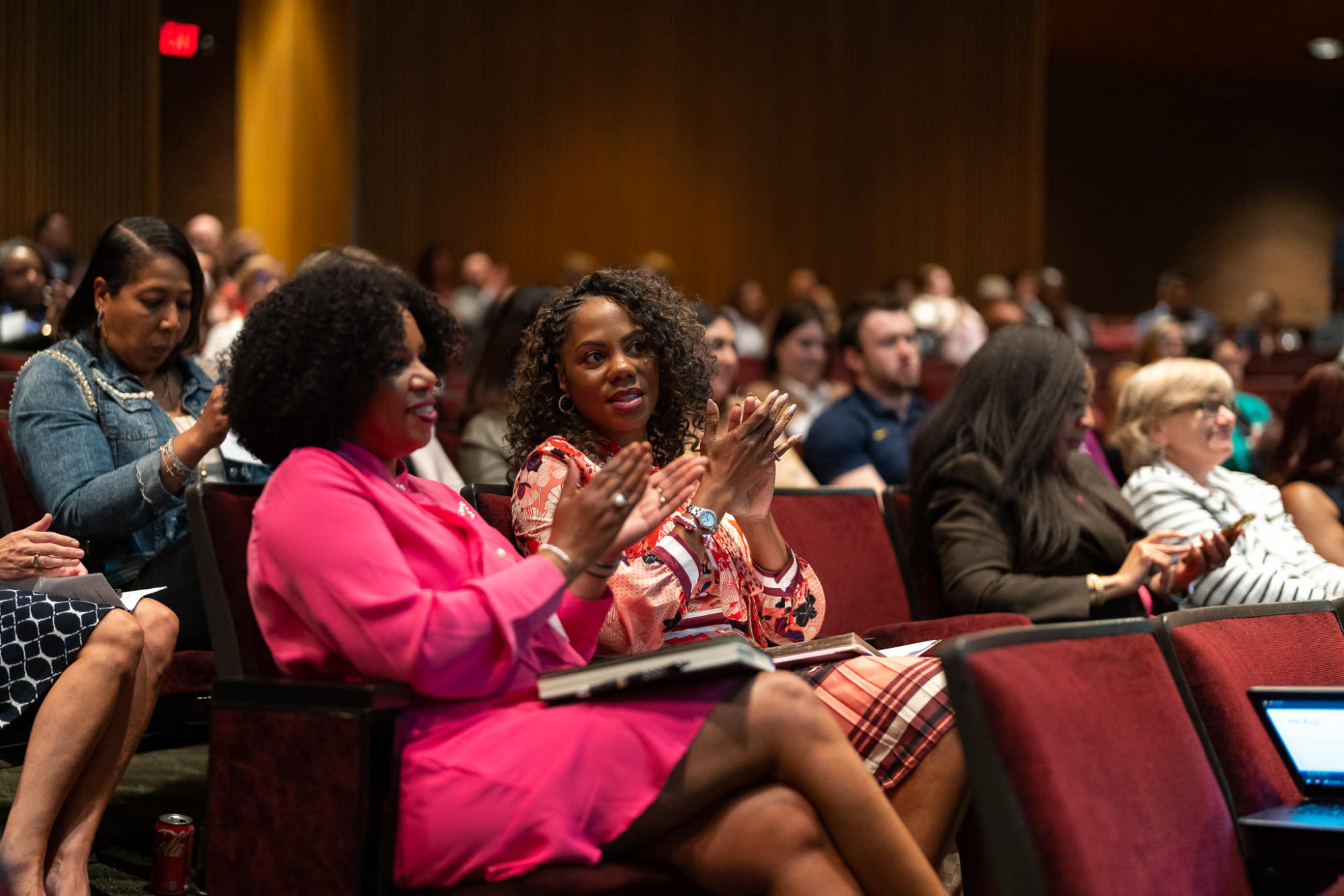 photo of people at a conference