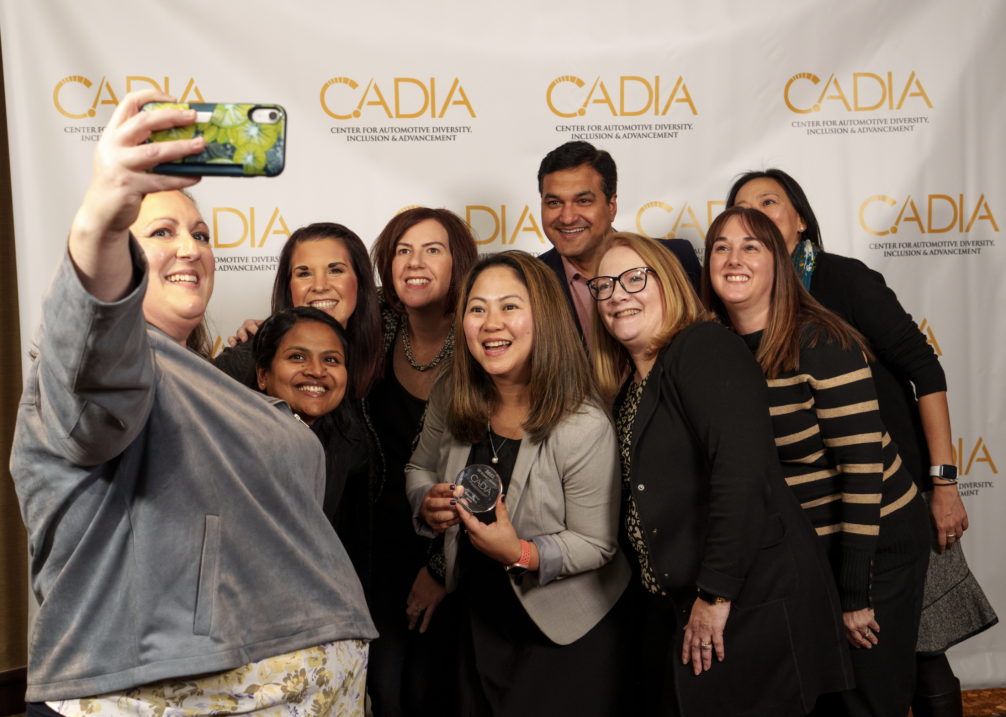 Photo of CADIA Impact Award winners