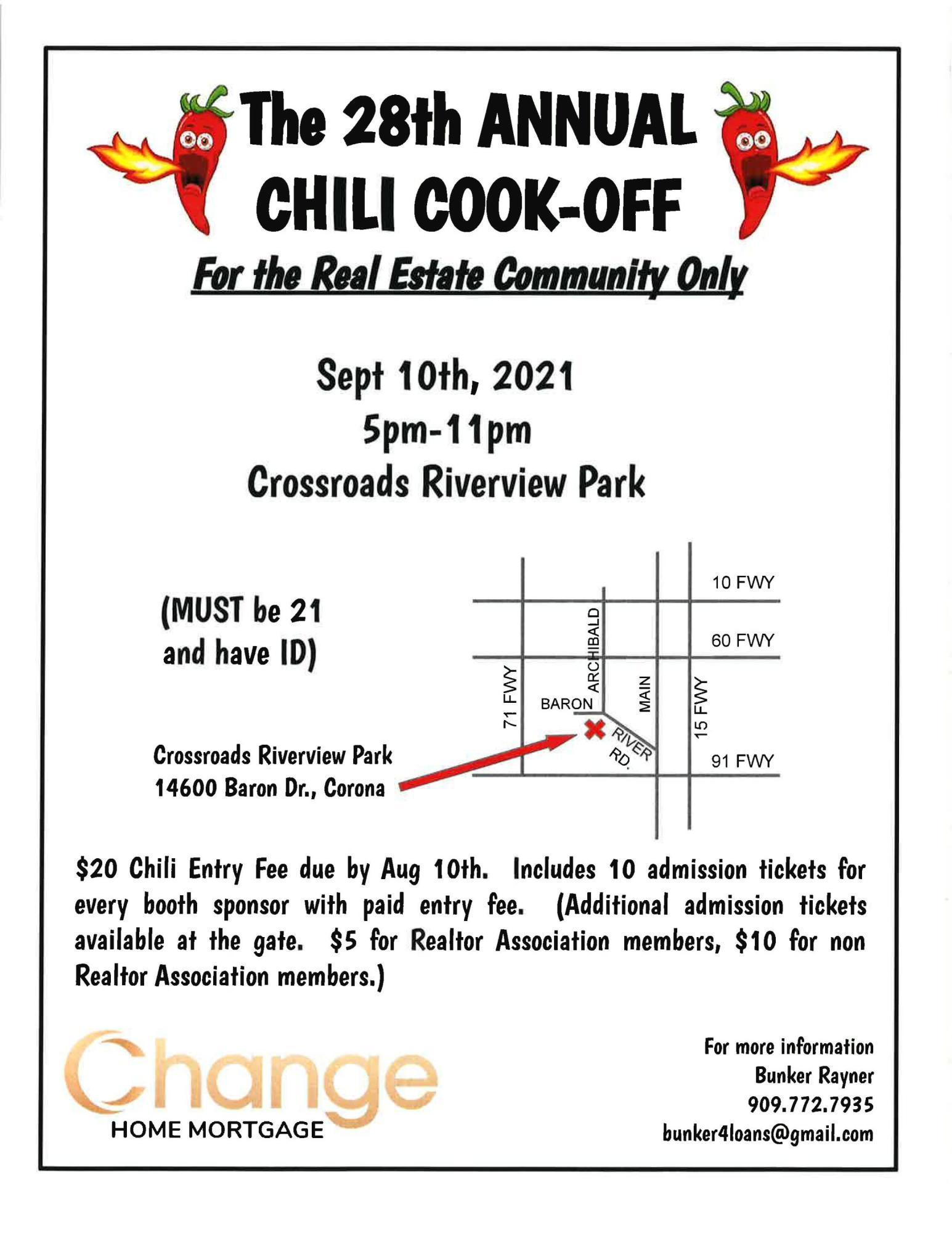 28th Annual Chili Cook-Off - Inland Gateway REALTORS®