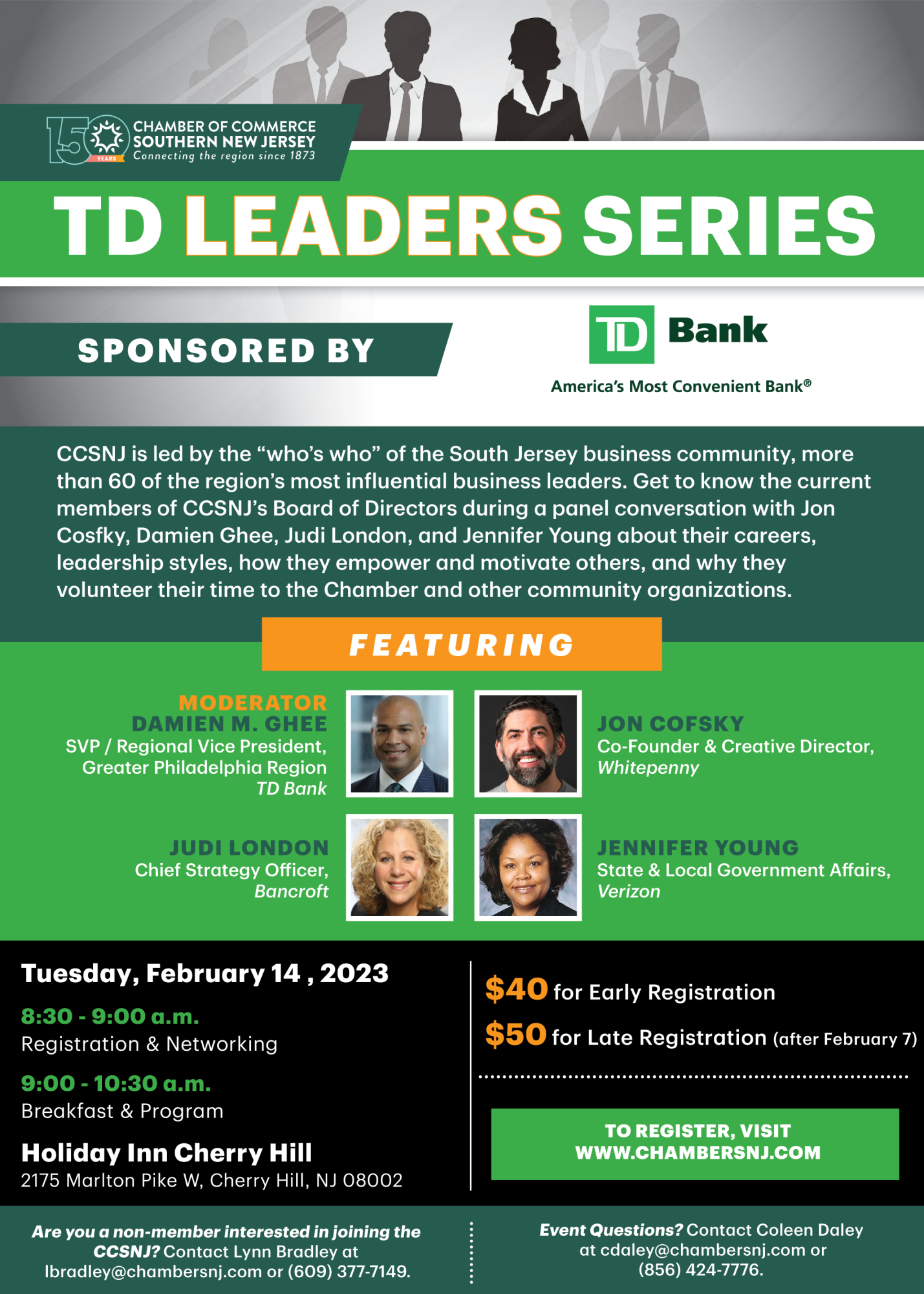 TD Leaders Series Event Registration