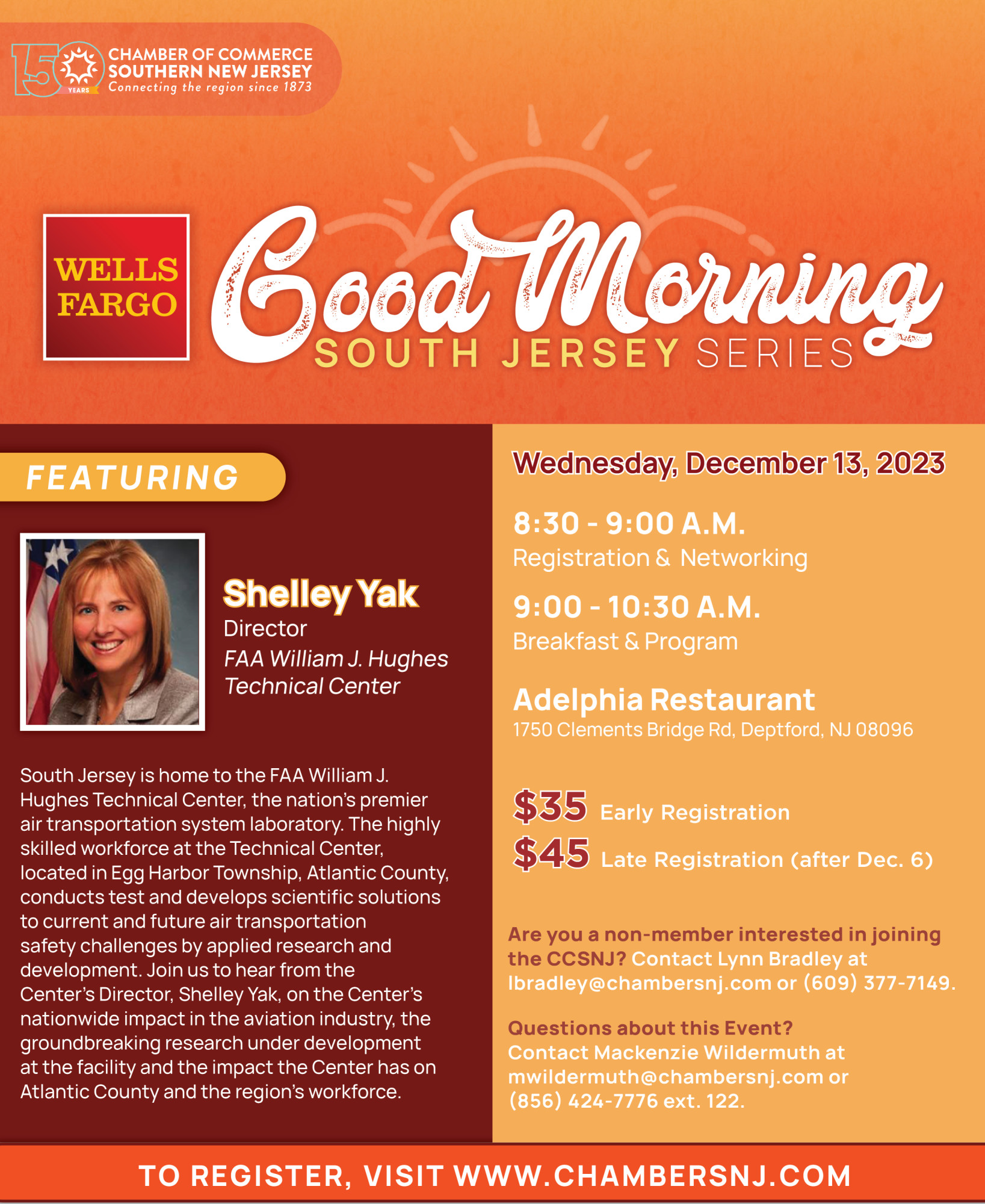 Good Morning South Jersey Event Registration