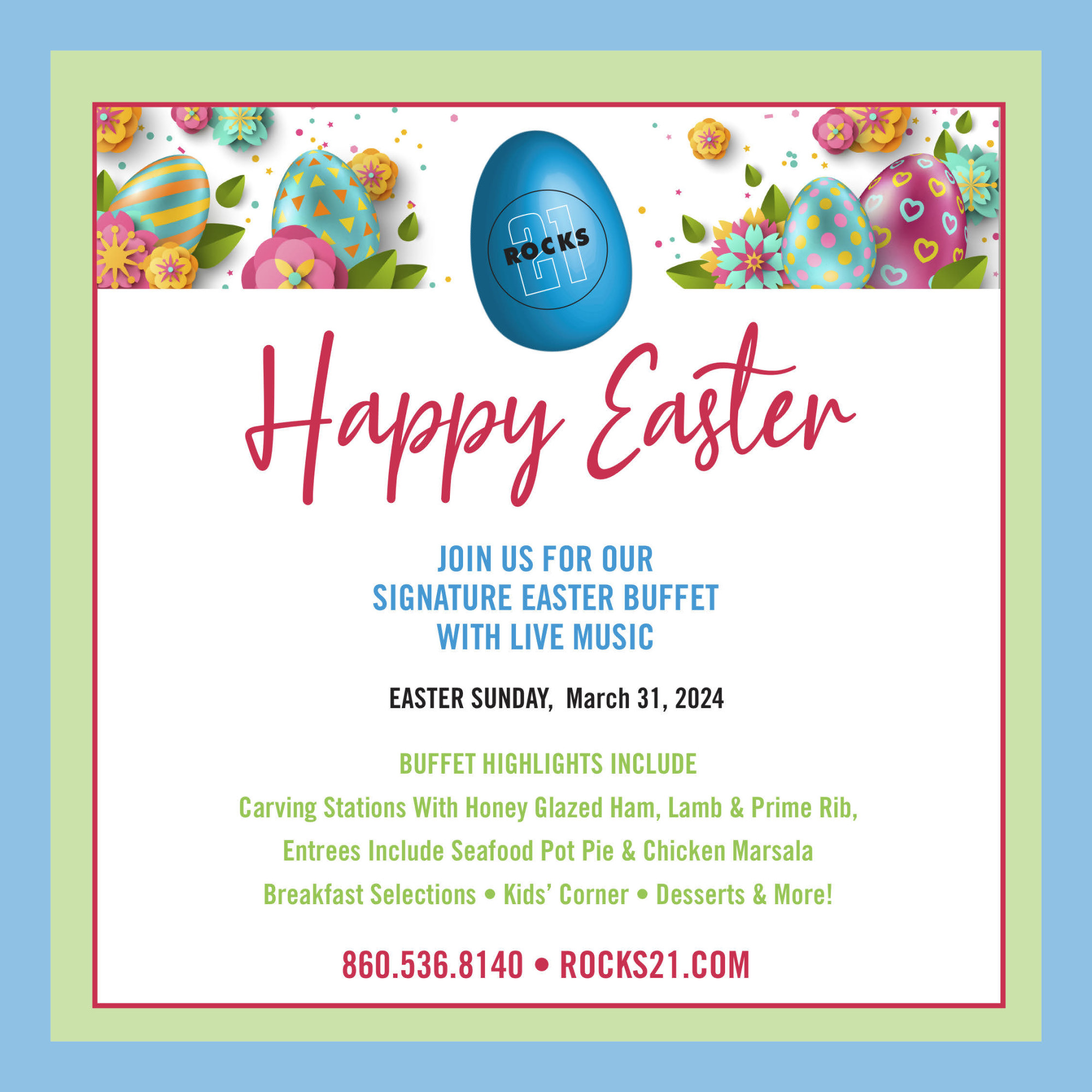 Easter Buffet With Live Music - Greater Mystic Chamber Of Commerce - Ct