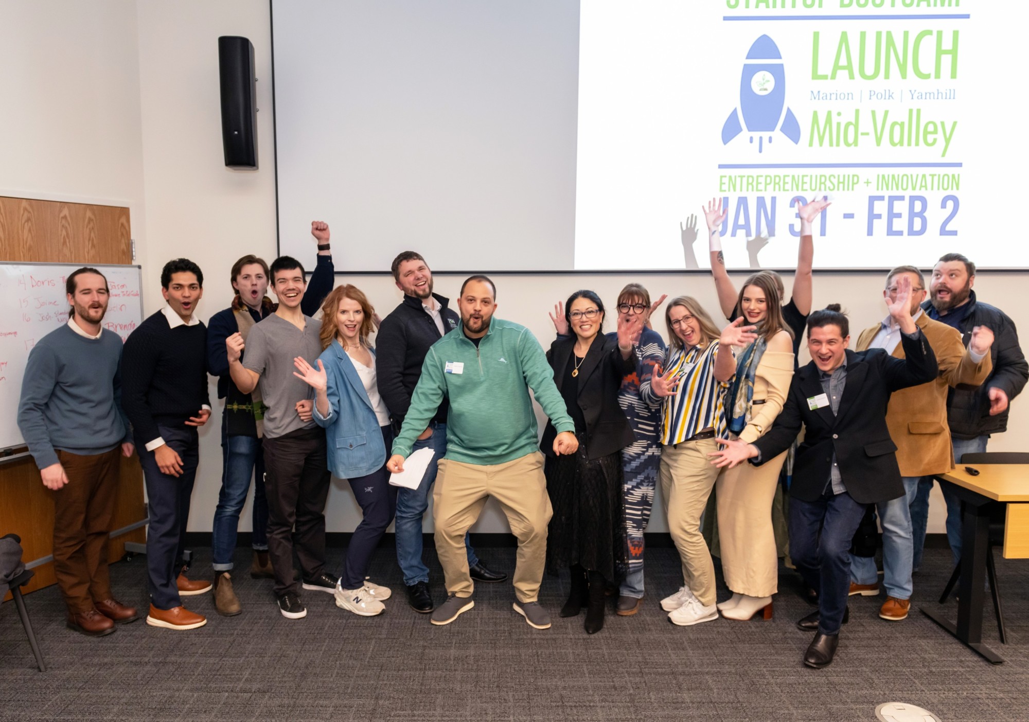 Startup Bootcamp Weekend at Linfield Keck Science Center