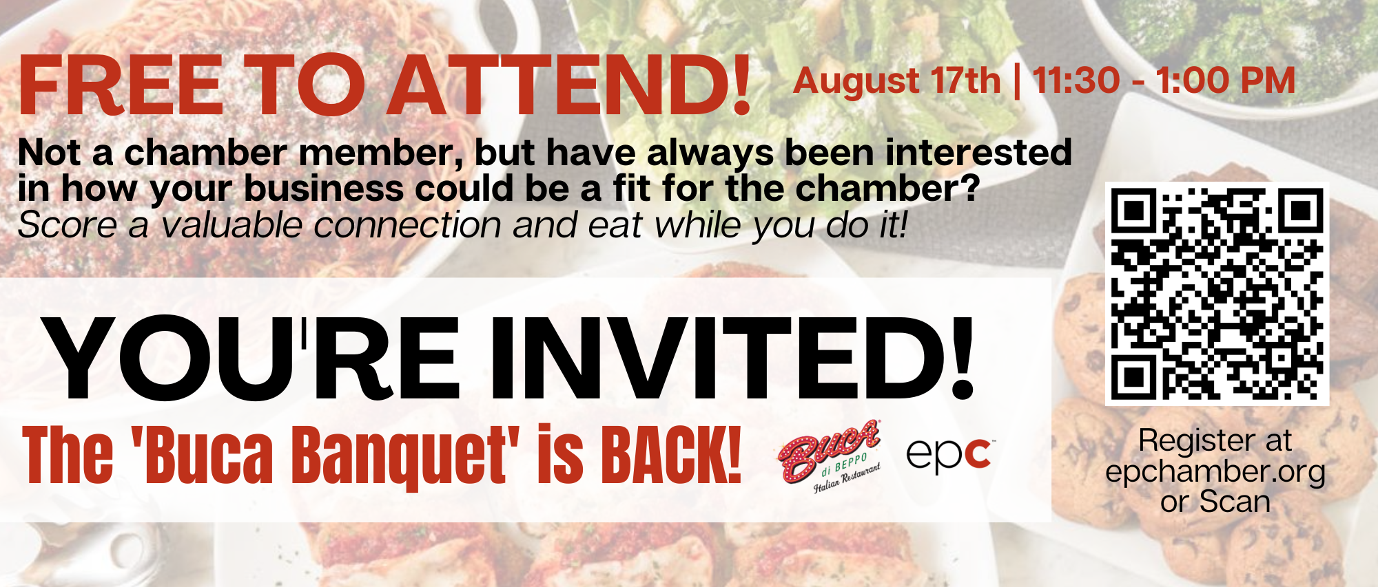 Buca di Beppo Membership Drive FREE Luncheon Eden Prairie Chamber