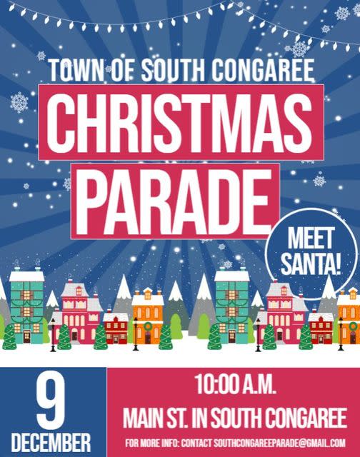 Town of South Congaree Christmas Parade Greater Cayce West Columbia