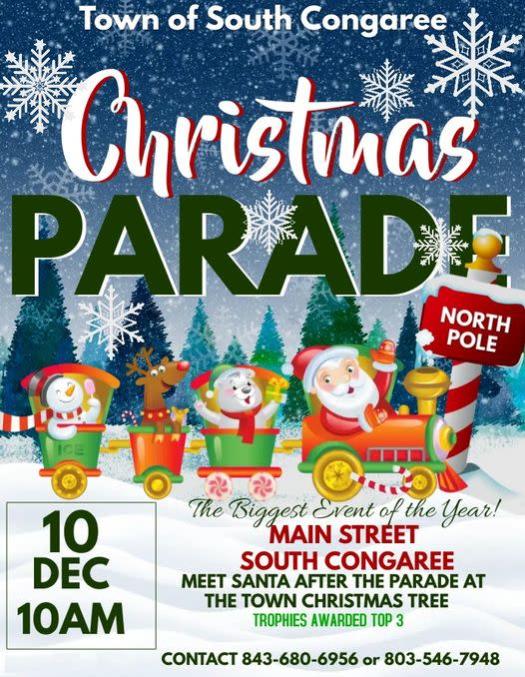 Town of South Congaree Christmas Parade Greater Cayce West Columbia