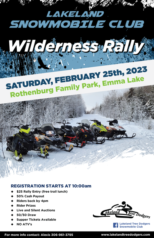 Wilderness Rally - Saskatchewan Snowmobile Association
