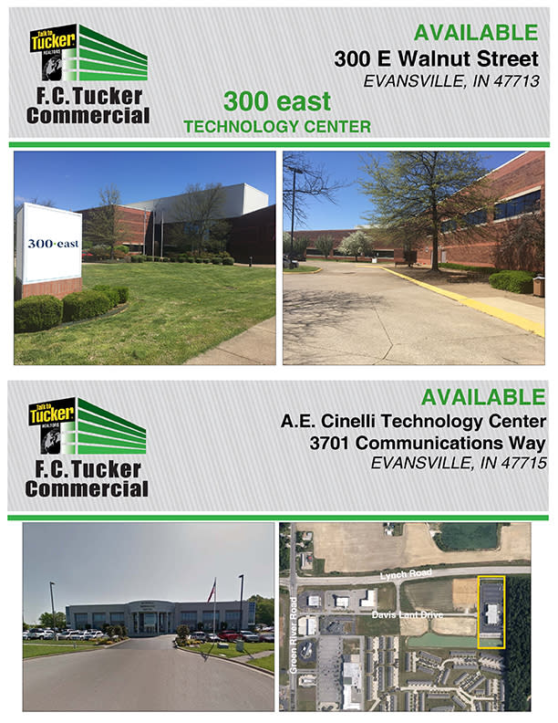 FC Tucker Commercial Expanded Office or Educational Space for Lease Evansville Regional