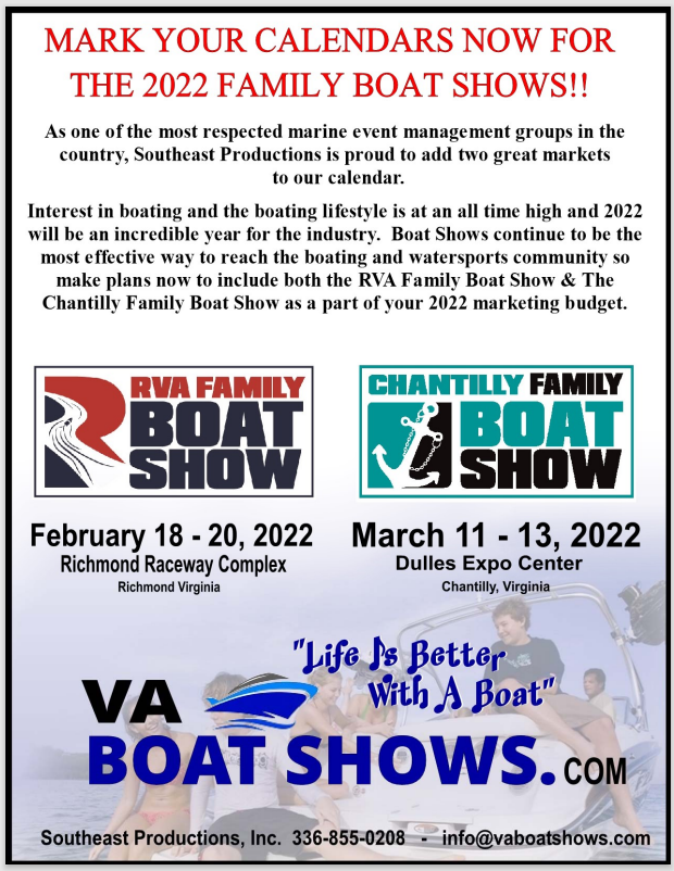 Chantilly Family Boat Show Louisa County Chamber of Commerce