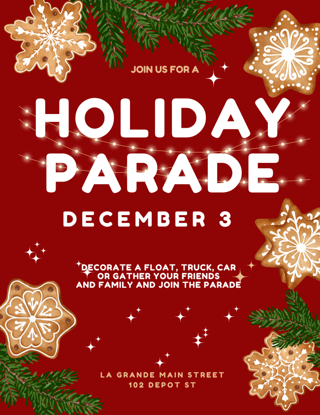 La Grande Holiday Parade & Tree Lighting Event / Union County Chamber