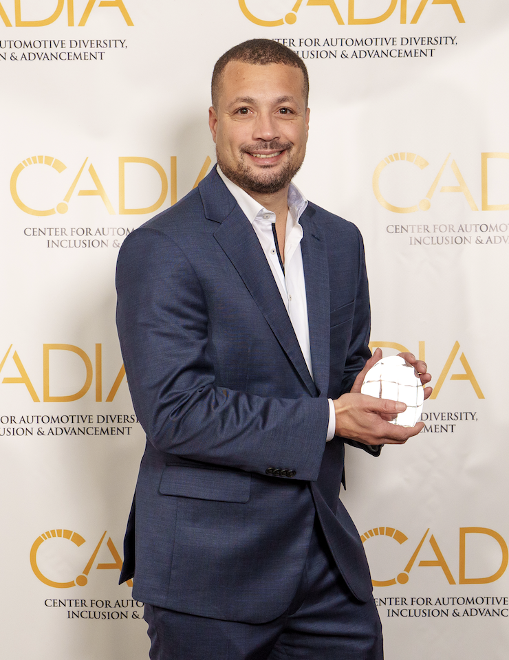 Photo of CADIA Impact Award winner