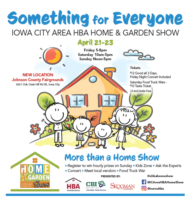 Iowa City Area HBA Home & Garden Show Calendar Iowa City Area