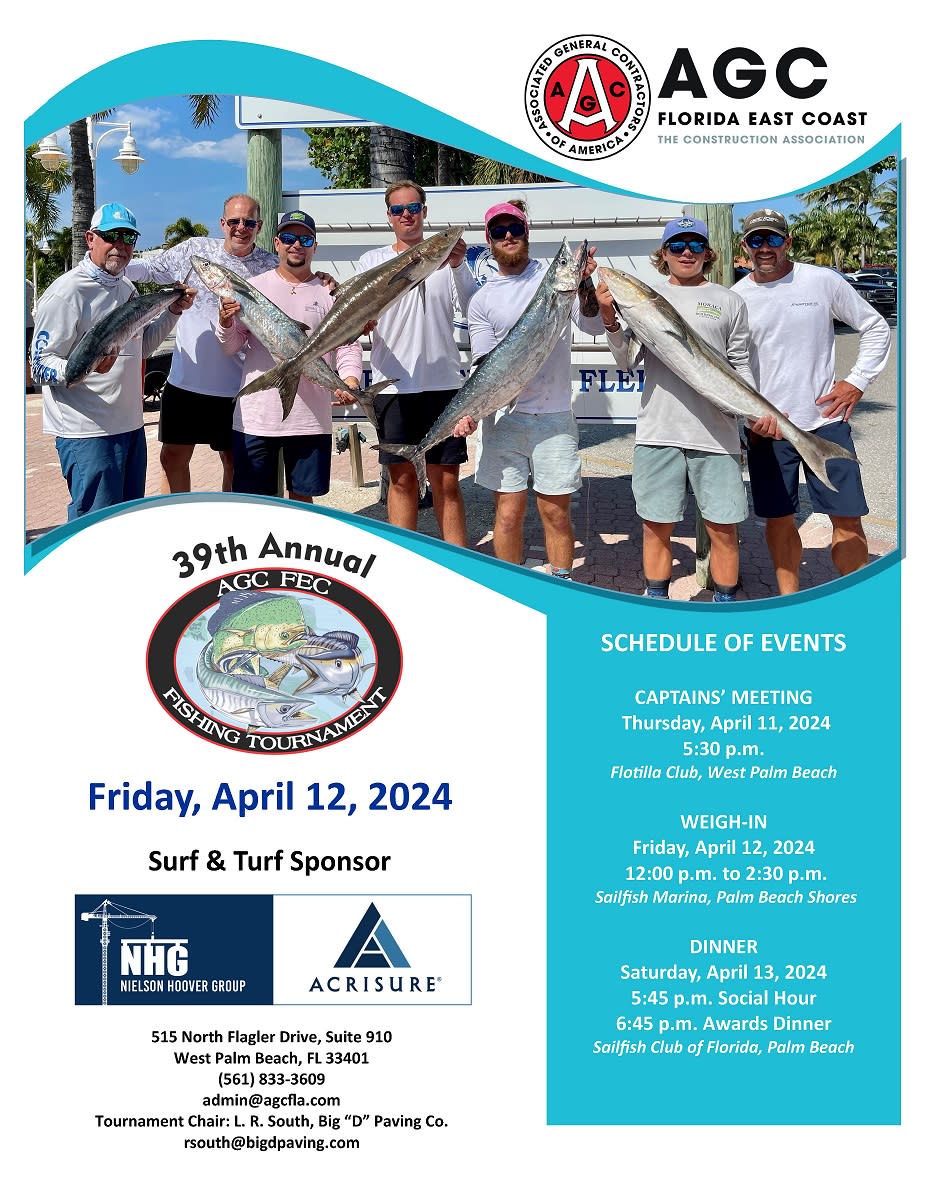 39th Annual Fishing Tournament Associated General Contractors Of   2024 Fishing Tournament Cover 