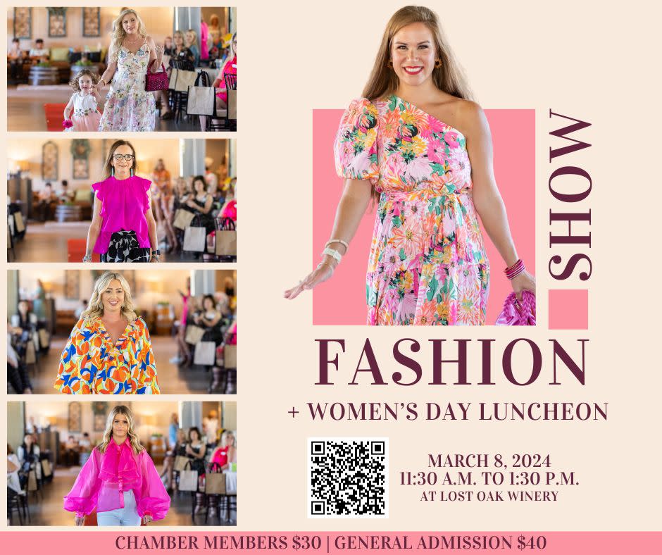 2024 Women's Day Luncheon and Fashion Show Burleson Area Chamber of