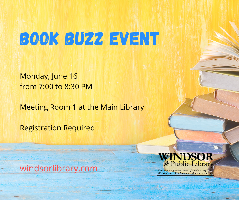 Book Buzz Event - Windsor Chamber of Commerce