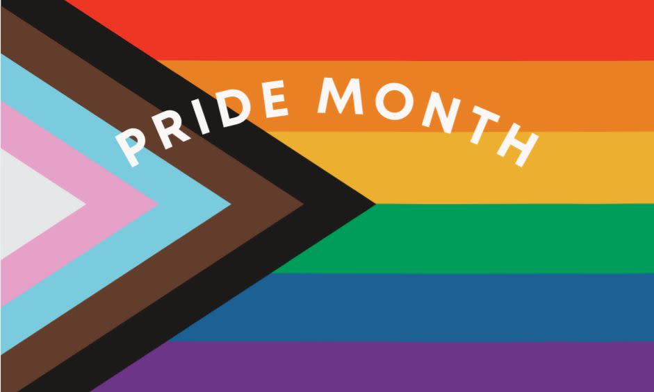 Pride month flag