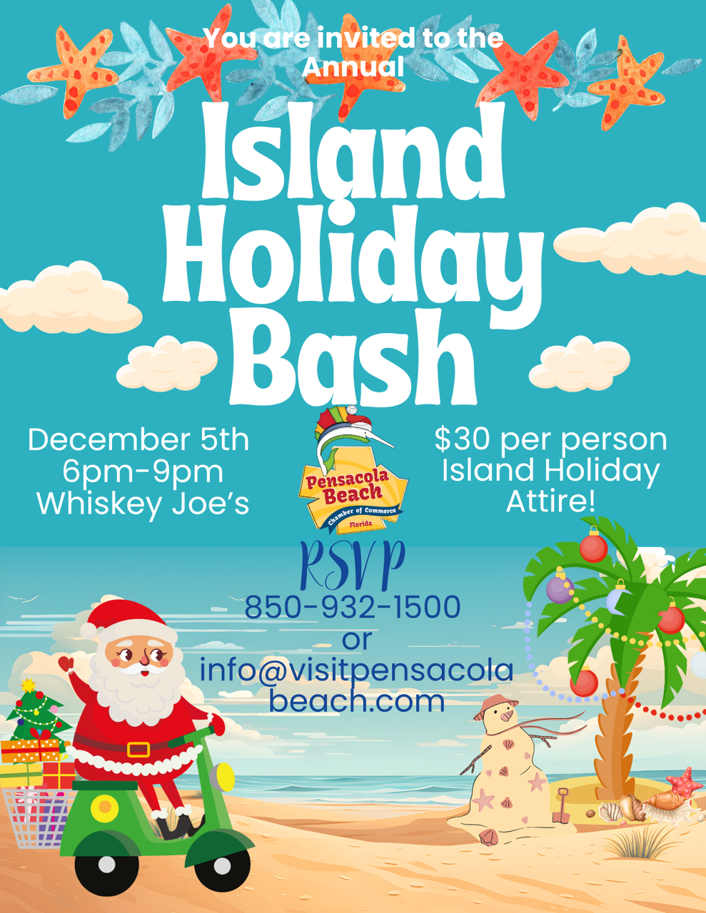 2023 Pensacola Beach Chamber Holiday Party Pensacola Beach Chamber of