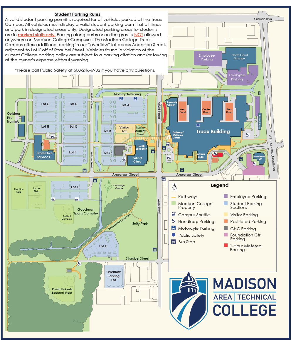 Royals Parking Map